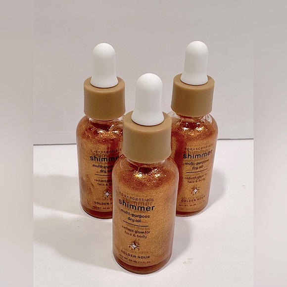 Spa•Scentials Golden Shimmer Body Oil - 1fl oz. - Picture 1 of 4